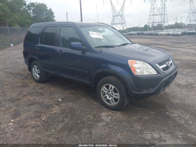Продажа на аукционе авто 2003 Honda Cr-v Ex, vin: SHSRD78833U156790, номер лота: 46217039