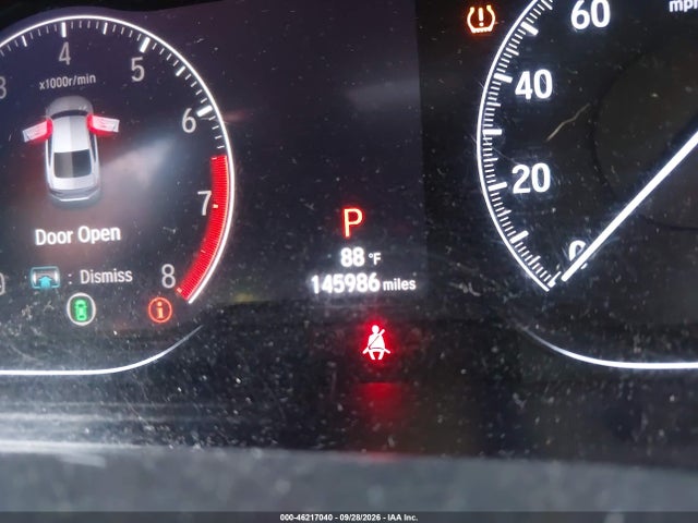 2019 Honda Accord Lx მანქანა იყიდება აუქციონზე, vin: 1HGCV1F16KA011586, აუქციონის ნომერი: 46217040