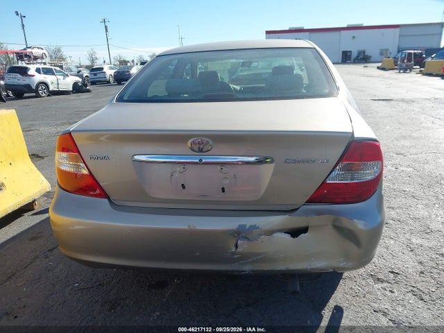 Auction sale of the 2002 Toyota Camry Le, vin: JTDBE32K020080834, lot number: 46217132