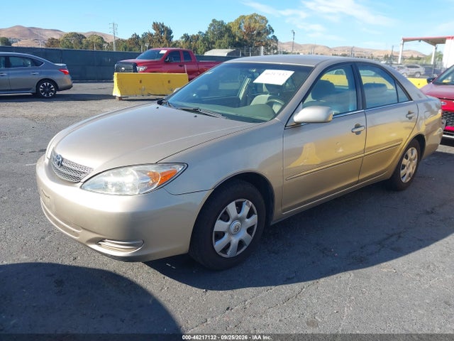 Auction sale of the 2002 Toyota Camry Le, vin: JTDBE32K020080834, lot number: 46217132