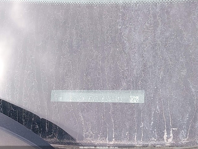 Aukcja sprzedaży 2018 Chevrolet Equinox Lt, vin: 2GNAXJEV9J6349913, numer aukcji: 46217209
