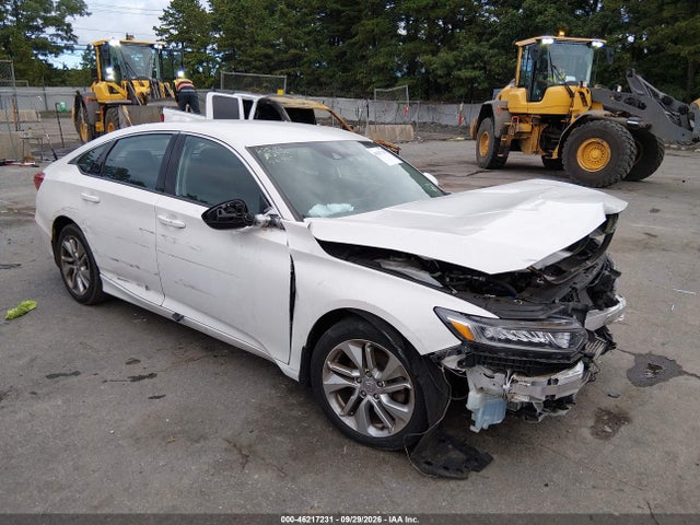 2018 Honda Accord Lx მანქანა იყიდება აუქციონზე, vin: 1HGCV1F15JA261383, აუქციონის ნომერი: 46217231