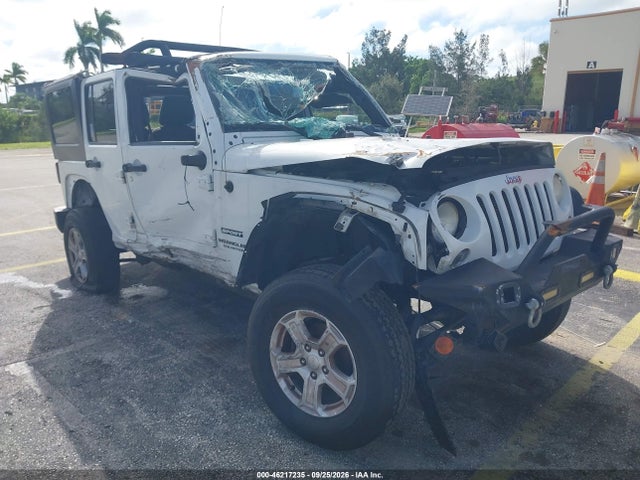 2015 Jeep Wrangler Unlimited Sport მანქანა იყიდება აუქციონზე, vin: 1C4BJWDG7FL504679, აუქციონის ნომერი: 46217235