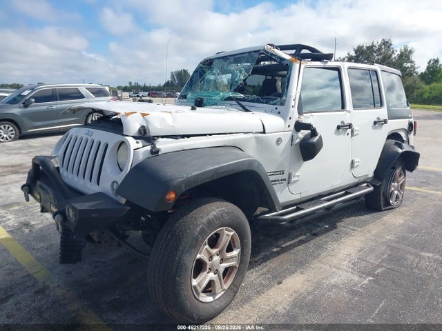 Продаж на аукціоні авто 2015 Jeep Wrangler Unlimited Sport, vin: 1C4BJWDG7FL504679, номер лоту: 46217235