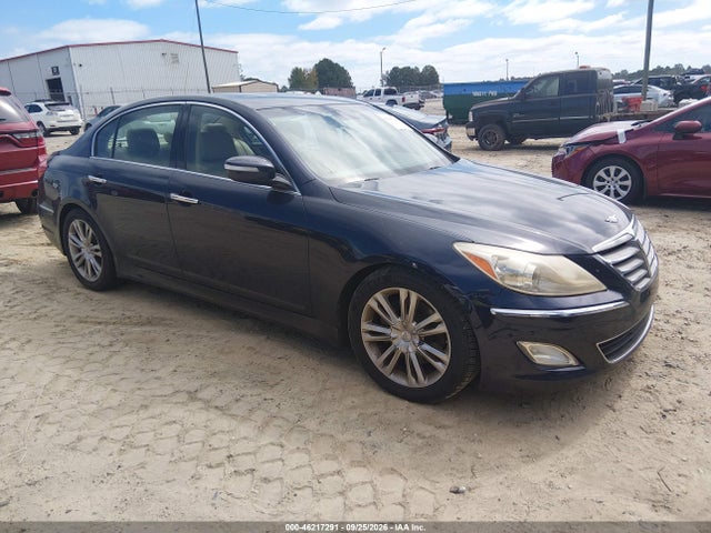 2012 Hyundai Genesis 3.8 მანქანა იყიდება აუქციონზე, vin: KMHGC4DD5CU153881, აუქციონის ნომერი: 46217291