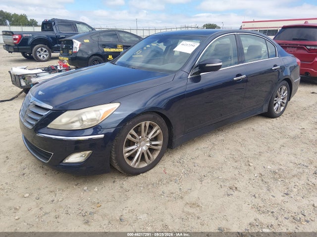 2012 Hyundai Genesis 3.8 მანქანა იყიდება აუქციონზე, vin: KMHGC4DD5CU153881, აუქციონის ნომერი: 46217291