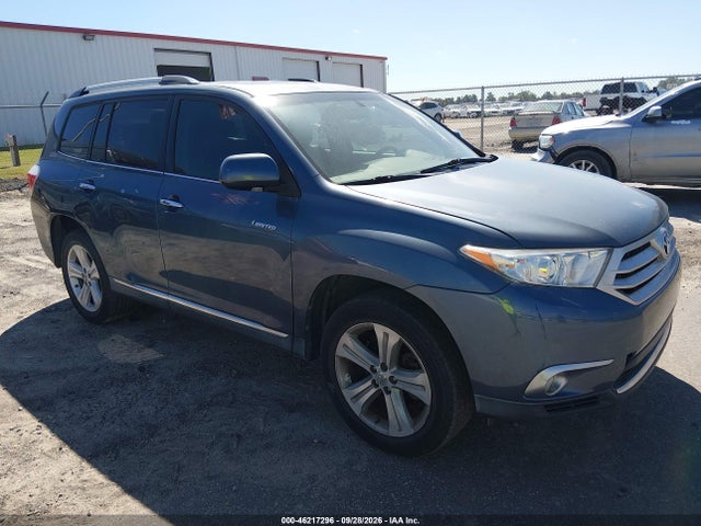 46217296 :رقم المزاد ، 5TDYK3EH5CS055347 vin ، 2012 Toyota Highlander Limited V6 مزاد بيع