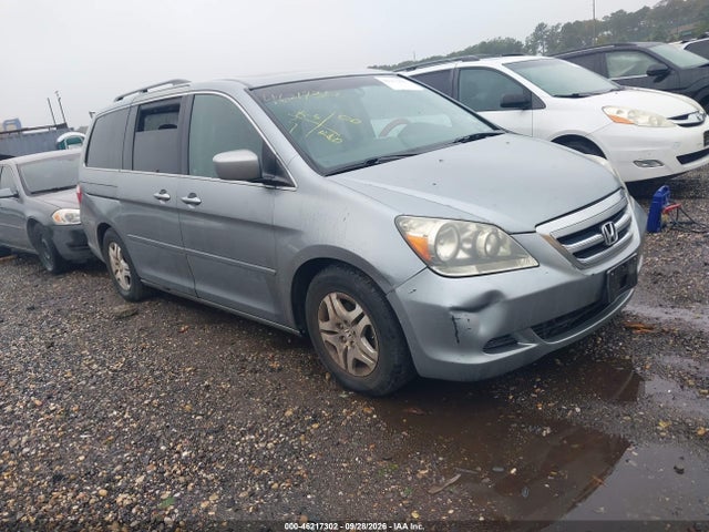 2006 Honda Odyssey Ex-l მანქანა იყიდება აუქციონზე, vin: 5FNRL38686B000833, აუქციონის ნომერი: 46217302