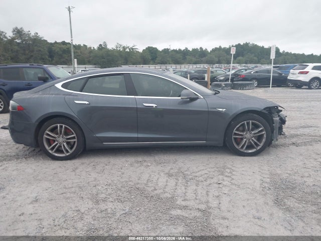 2014 Tesla Model S P85 მანქანა იყიდება აუქციონზე, vin: 5YJSA1H1XEFP56968, აუქციონის ნომერი: 46217350