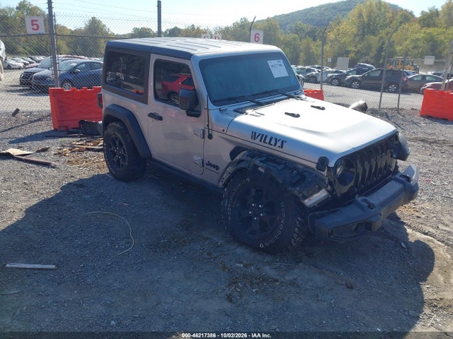 2023 Jeep Wrangler 2-door Willys 4x4 მანქანა იყიდება აუქციონზე, vin: 1C4HJXAGXPW532903, აუქციონის ნომერი: 46217386