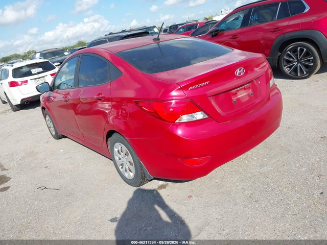 46217394 :رقم المزاد ، KMHCT4AE3GU086067 vin ، 2016 Hyundai Accent Se مزاد بيع