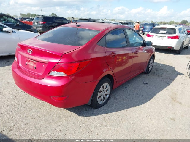 46217394 :رقم المزاد ، KMHCT4AE3GU086067 vin ، 2016 Hyundai Accent Se مزاد بيع