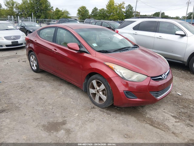 2013 Hyundai Elantra Gls მანქანა იყიდება აუქციონზე, vin: 5NPDH4AE2DH232118, აუქციონის ნომერი: 46217420