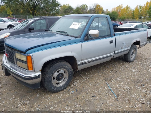 1990 Gmc Sierra C1500 მანქანა იყიდება აუქციონზე, vin: 1GTDC14K5LE506957, აუქციონის ნომერი: 46217636