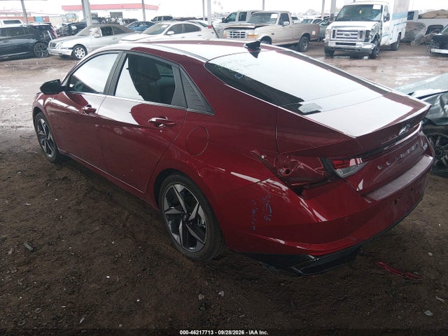 2023 Hyundai Elantra Hybrid Limited მანქანა იყიდება აუქციონზე, vin: KMHLN4AJ7PU083065, აუქციონის ნომერი: 46217713