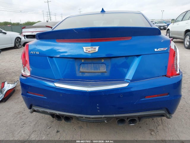 2017 Cadillac Ats-v მანქანა იყიდება აუქციონზე, vin: 1G6AN1RY4H0203170, აუქციონის ნომერი: 46217832