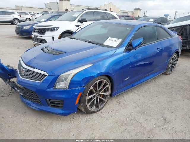 2017 Cadillac Ats-v მანქანა იყიდება აუქციონზე, vin: 1G6AN1RY4H0203170, აუქციონის ნომერი: 46217832