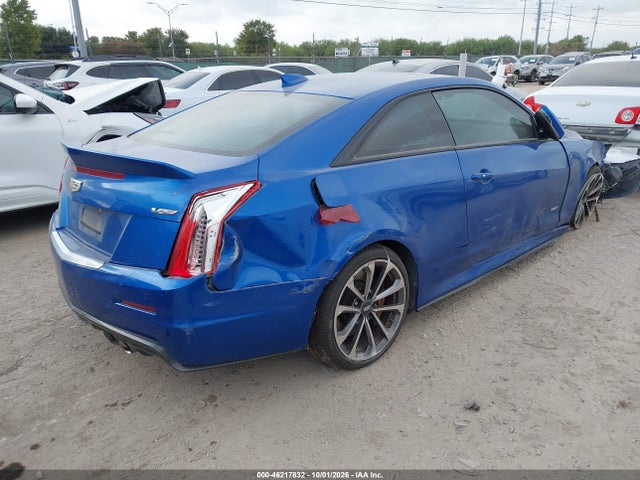 2017 Cadillac Ats-v მანქანა იყიდება აუქციონზე, vin: 1G6AN1RY4H0203170, აუქციონის ნომერი: 46217832