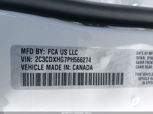 Dodge CHARGER GT 2023 2C3CDXHG7PH566274 Image 9