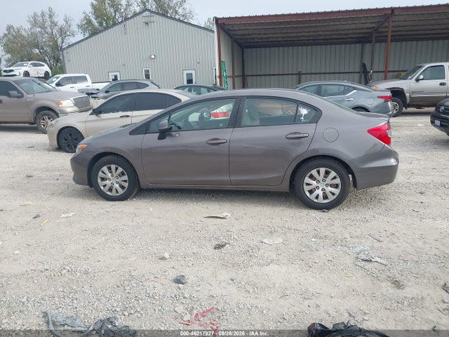 Продажа на аукционе авто 2012 Honda Civic Lx, vin: 19XFB2F50CE086179, номер лота: 46217927