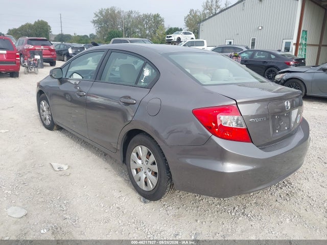 Продажа на аукционе авто 2012 Honda Civic Lx, vin: 19XFB2F50CE086179, номер лота: 46217927