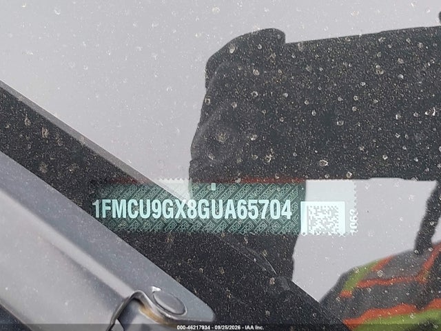 Продажа на аукционе авто 2016 Ford Escape Se, vin: 1FMCU9GX8GUA65704, номер лота: 46217934
