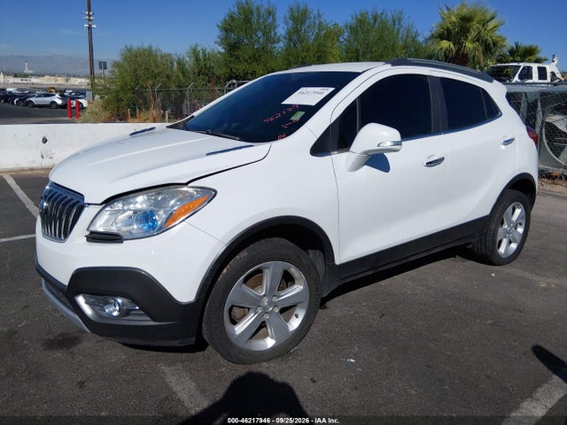 Aukcja sprzedaży 2016 Buick Encore Leather, vin: KL4CJGSBXGB638783, numer aukcji: 46217946