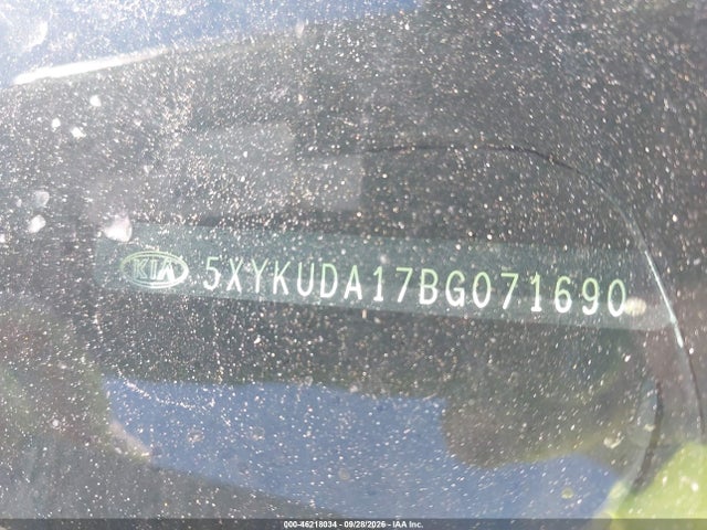 Продажа на аукционе авто 2011 Kia Sorento Ex, vin: 5XYKUDA17BG071690, номер лота: 46218034