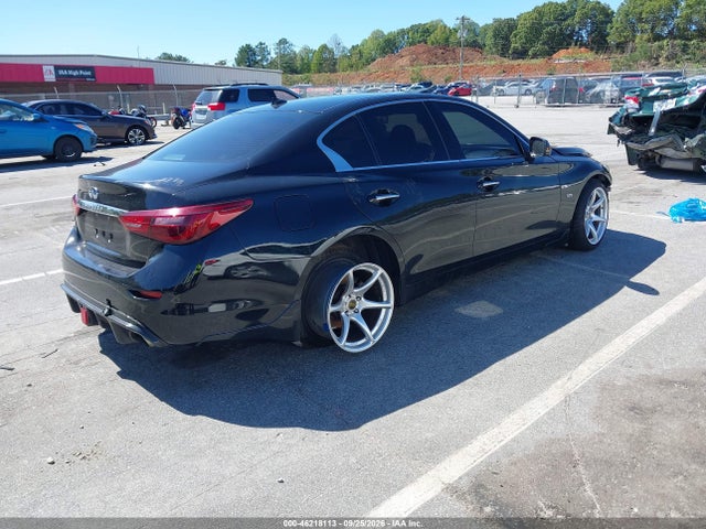 2016 Infiniti Q50 3.0t Premium მანქანა იყიდება აუქციონზე, vin: JN1EV7AR7GM343052, აუქციონის ნომერი: 46218113