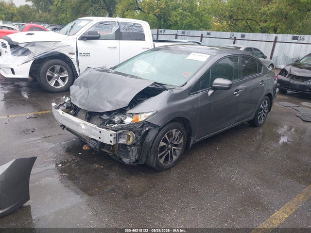 Aukcja sprzedaży 2014 Honda Civic Ex, vin: 2HGFB2F81EH503201, numer aukcji: 46218122