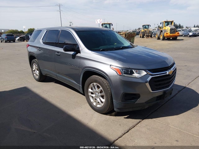 46218126 :رقم المزاد ، 1GNEVFKW7LJ171555 vin ، 2020 Chevrolet Traverse Awd Ls مزاد بيع
