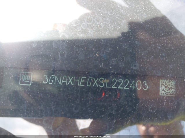 3GNAXHEGXSL222403 Chevrolet Equinox Fwd Lt