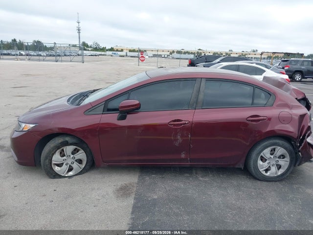 Aukcja sprzedaży 2014 Honda Civic Lx, vin: 19XFB2F58EE008929, numer aukcji: 46218177