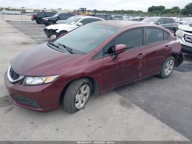 Aukcja sprzedaży 2014 Honda Civic Lx, vin: 19XFB2F58EE008929, numer aukcji: 46218177