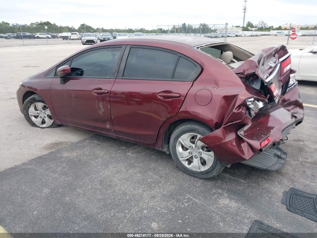 Aukcja sprzedaży 2014 Honda Civic Lx, vin: 19XFB2F58EE008929, numer aukcji: 46218177