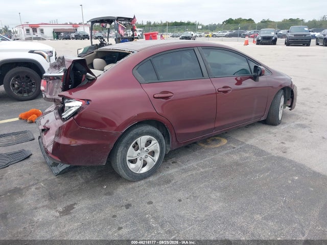 Aukcja sprzedaży 2014 Honda Civic Lx, vin: 19XFB2F58EE008929, numer aukcji: 46218177