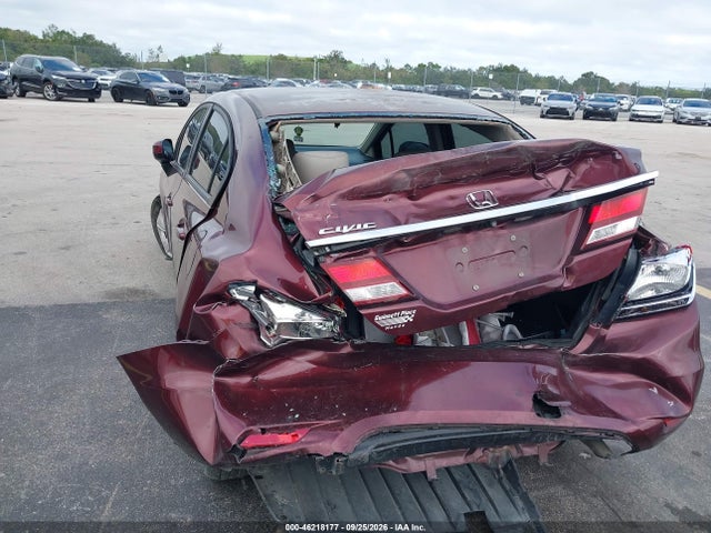 Aukcja sprzedaży 2014 Honda Civic Lx, vin: 19XFB2F58EE008929, numer aukcji: 46218177