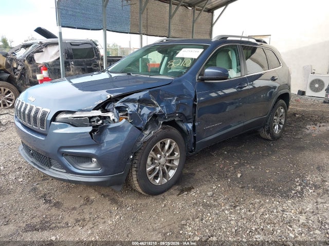 2021 Jeep Cherokee Latitude Lux 4x4 მანქანა იყიდება აუქციონზე, vin: 1C4PJMMX6MD197216, აუქციონის ნომერი: 46218210