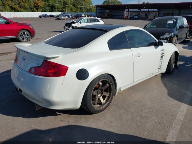 2003 Infiniti G35 Base W/leather მანქანა იყიდება აუქციონზე, vin: JNKCV54E83M206079, აუქციონის ნომერი: 46218265