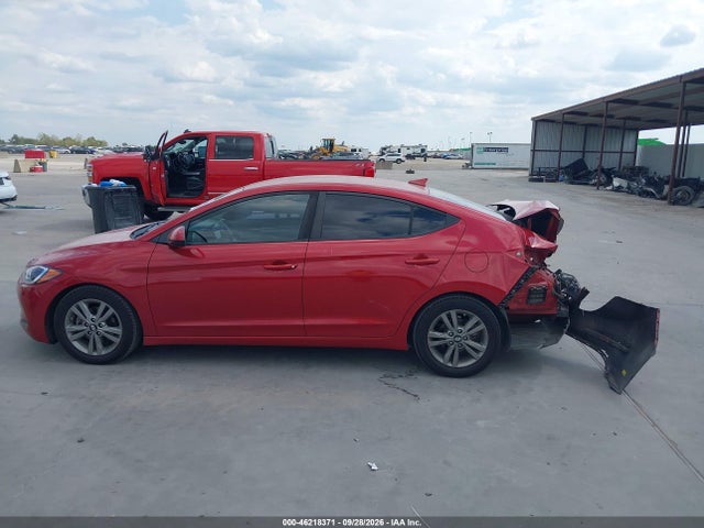 2018 Hyundai Elantra Sel მანქანა იყიდება აუქციონზე, vin: 5NPD84LFXJH315085, აუქციონის ნომერი: 46218371