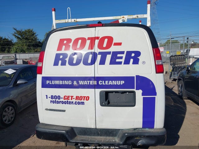Aukcja sprzedaży 2019 Chevrolet Express 2500 Work Van, vin: 1GCWGBFP7K1299778, numer aukcji: 46218394