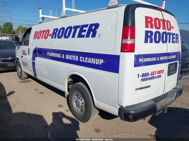 Aukcja sprzedaży 2019 Chevrolet Express 2500 Work Van, vin: 1GCWGBFP7K1299778, numer aukcji: 46218394