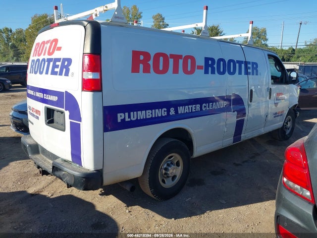 Aukcja sprzedaży 2019 Chevrolet Express 2500 Work Van, vin: 1GCWGBFP7K1299778, numer aukcji: 46218394