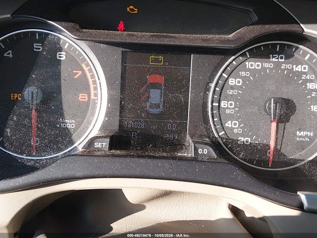 2012 Audi A4 2.0t Premium მანქანა იყიდება აუქციონზე, vin: WAUFFAFL1CN017586, აუქციონის ნომერი: 46218476