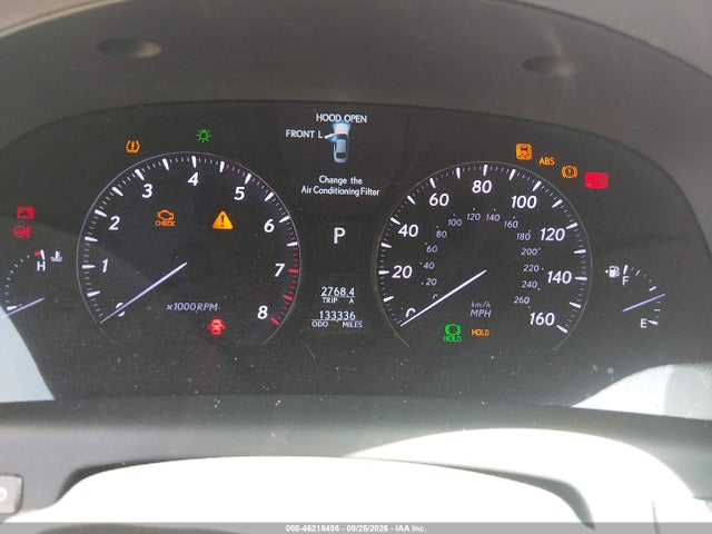 Aukcja sprzedaży 2008 Lexus Ls 460, vin: JTHBL46F685062101, numer aukcji: 46218496