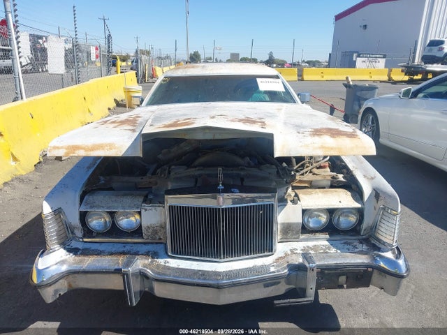46218504 :رقم المزاد ، 6y89AB866263 vin ، 1976 Lincoln Continental مزاد بيع