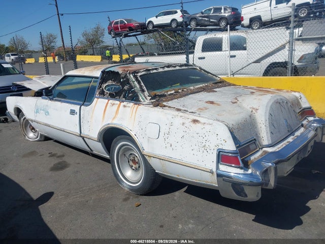 46218504 :رقم المزاد ، 6y89AB866263 vin ، 1976 Lincoln Continental مزاد بيع