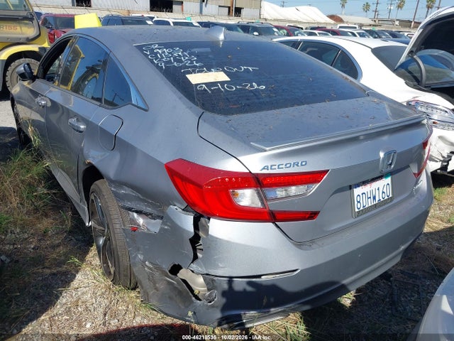 46218535 :رقم المزاد ، 1HGCV1F37JA139903 vin ، 2018 Honda Accord Sport مزاد بيع