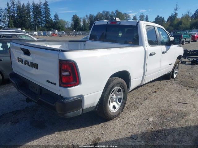 46218615 :رقم المزاد ، 1C6RRFCG7SN547689 vin ، 2025 Ram 1500 Tradesman  4x4 6'4 Box مزاد بيع