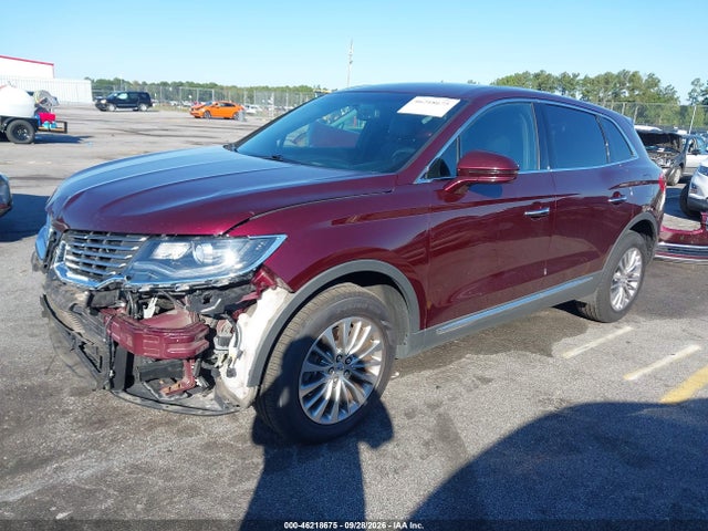 46218675 :رقم المزاد ، 2LMPJ8KR7JBL42390 vin ، 2018 Lincoln Mkx Select مزاد بيع